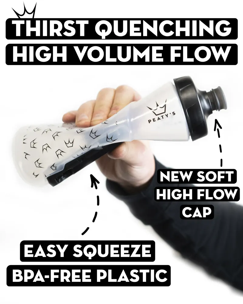 Peatys Fidlock Lockin Bottle Clear Crown - 600ml-2